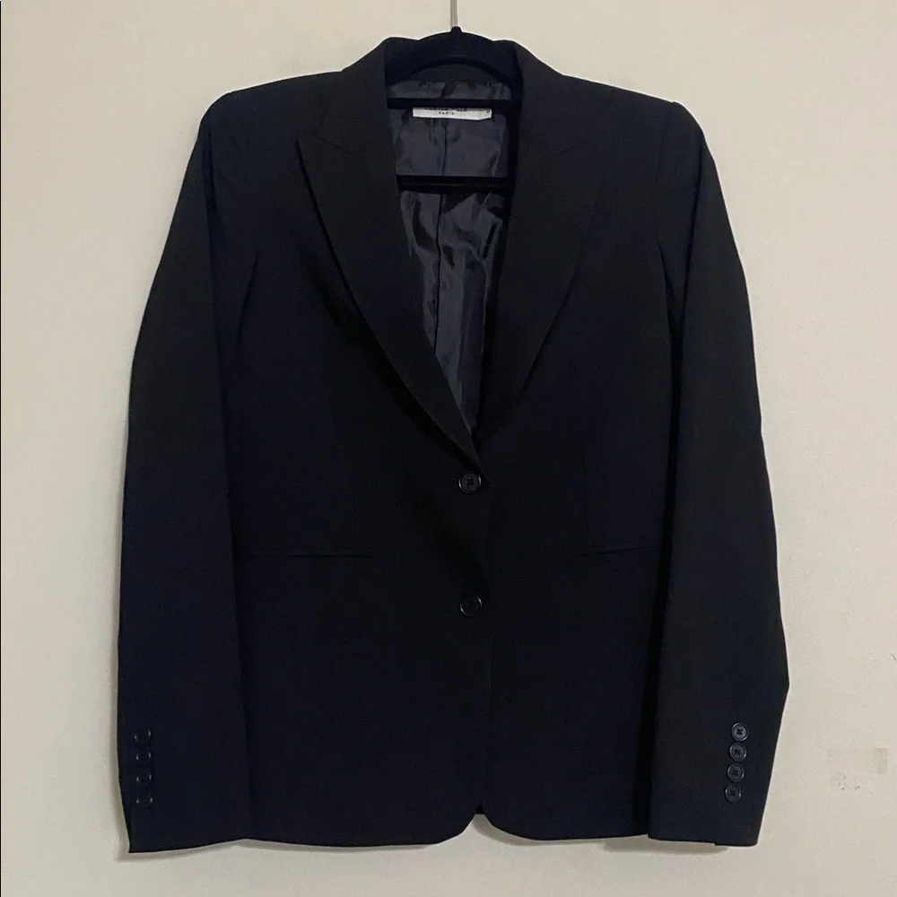 Centre Ville Paris Classic Black Blazer women S event office retro casual party